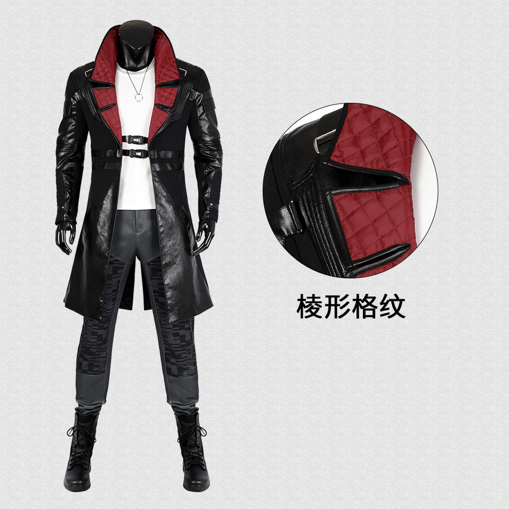 Game Cyberpunk 2077 Phantom Liberty Solomon Reed Cosplay Costume Full Set