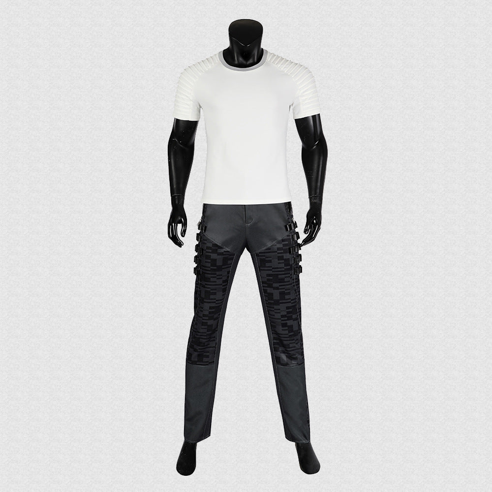 Game Cyberpunk 2077 Phantom Liberty Solomon Reed Cosplay Costume Full Set