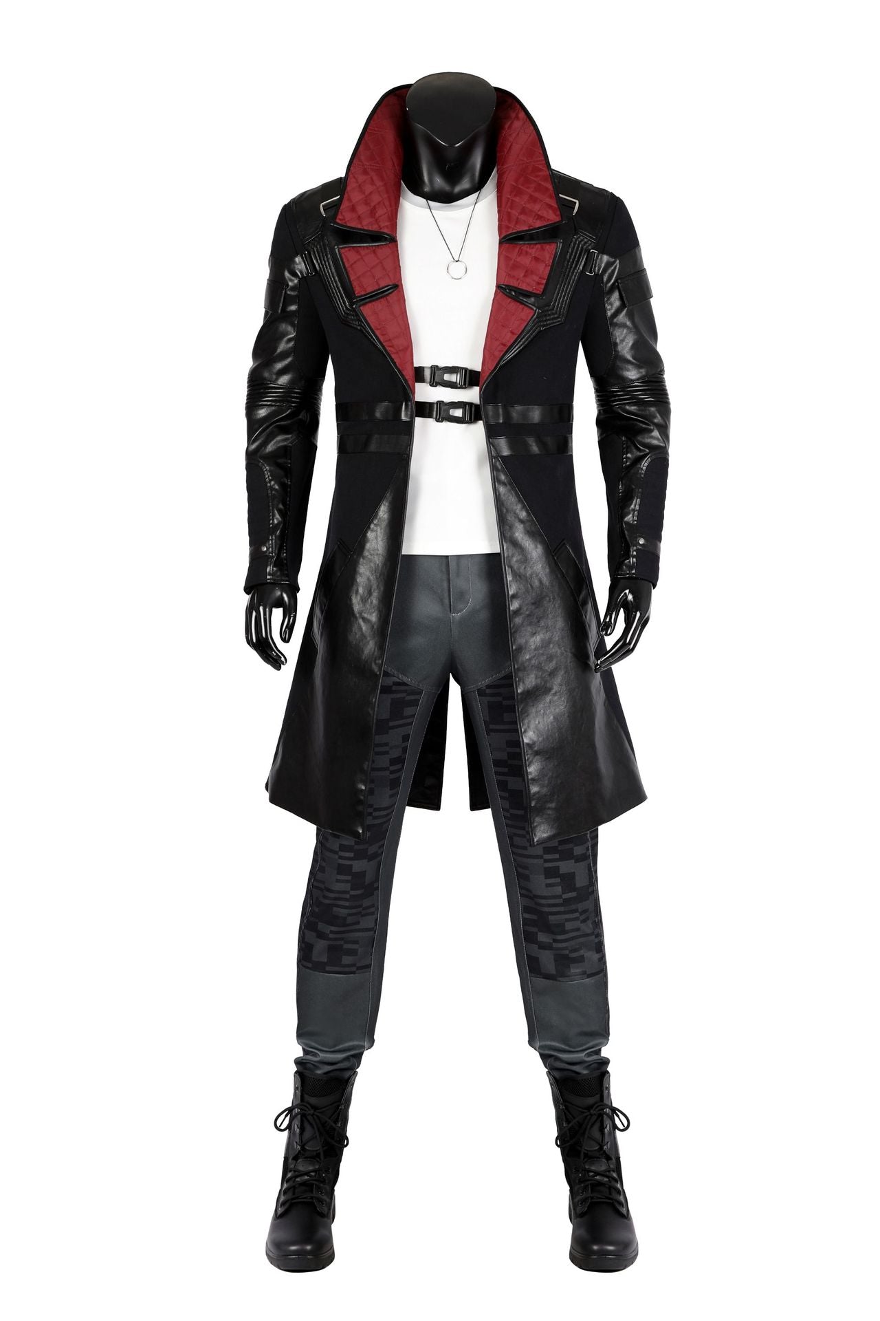 Game Cyberpunk 2077 Phantom Liberty Solomon Reed Cosplay Costume Full Set
