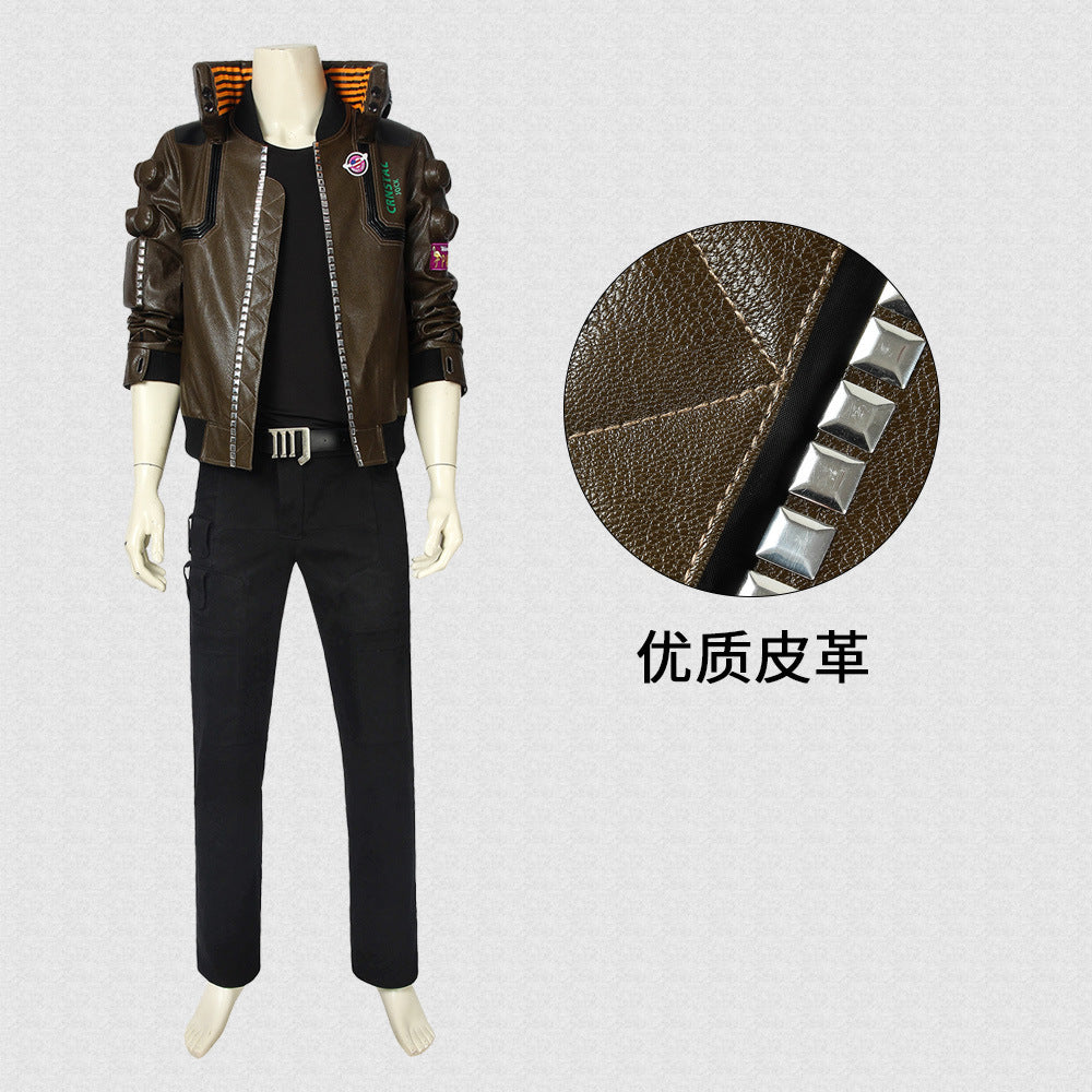 Game Cyberpunk 2077 V Cosplay Costume Full Set Game Same Style