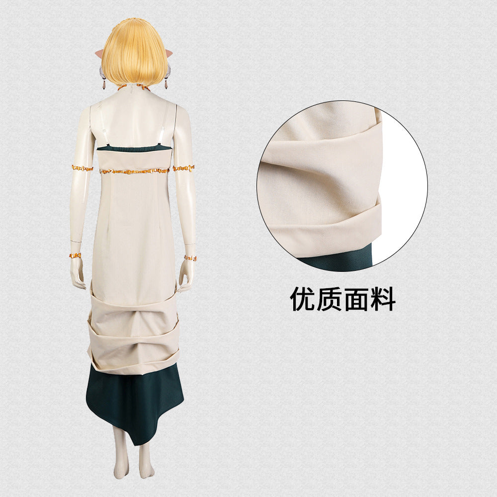 Game The Legend of Zelda - Tears of the Kingdom: Princess Zelda Cosplay Costume Dress Set