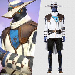 Game VALORANT Cypher Cosplay Costume Full Set