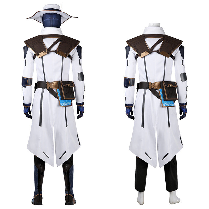 Game VALORANT Cypher Cosplay Costume Full Set