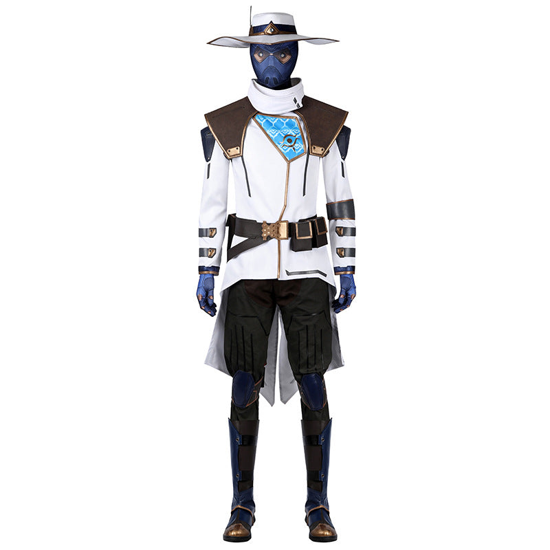 Game VALORANT Cypher Cosplay Costume Full Set