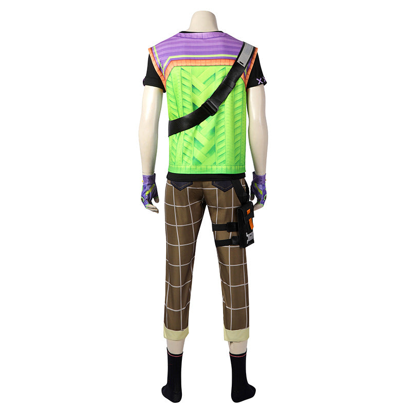 Game VALORANT Gekko Agent Cosplay Costume Full Set