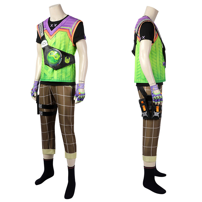 Game VALORANT Gekko Agent Cosplay Costume Full Set