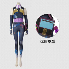 Game VALORANT Neon Cosplay Costume Complete Set