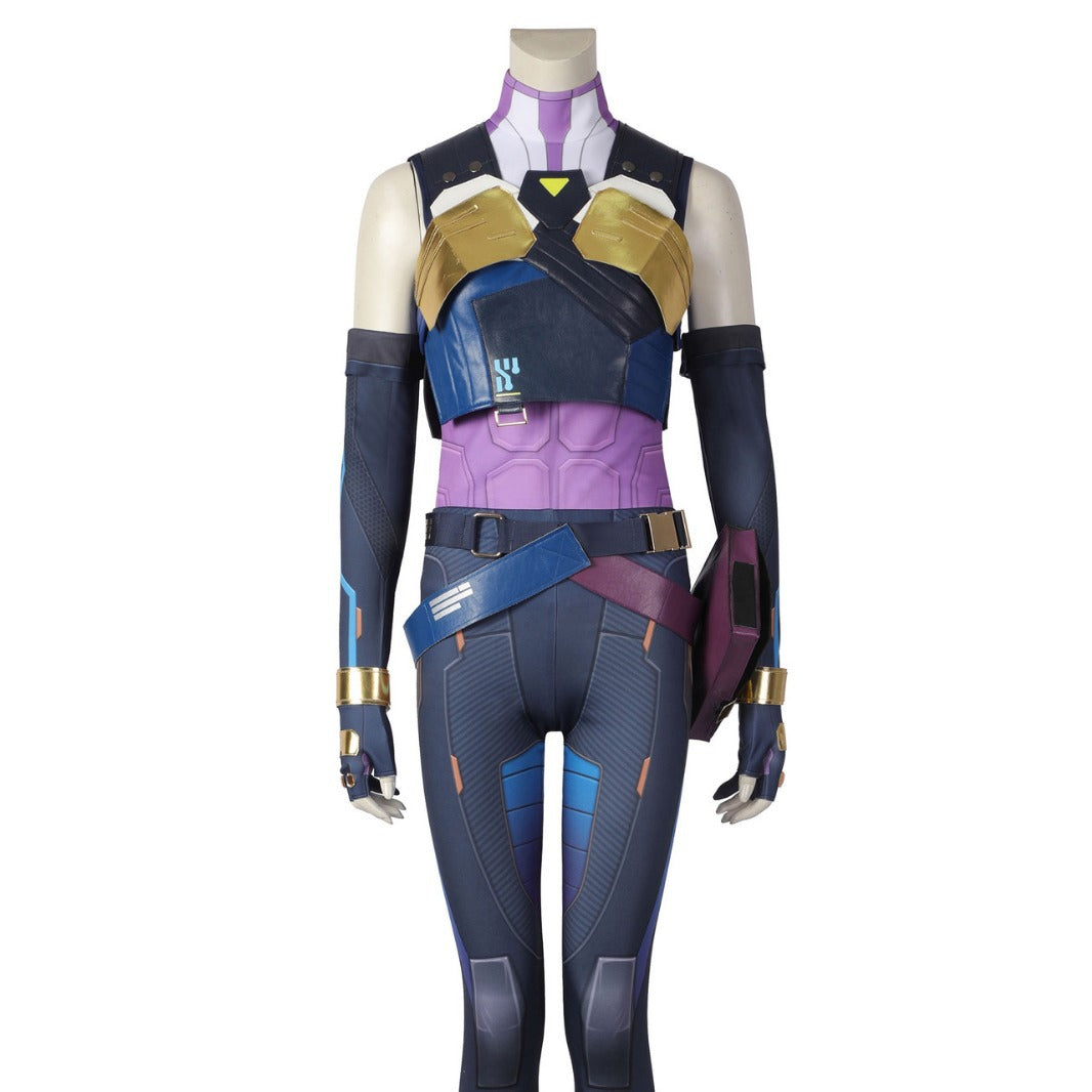 Game VALORANT Neon Cosplay Costume Complete Set