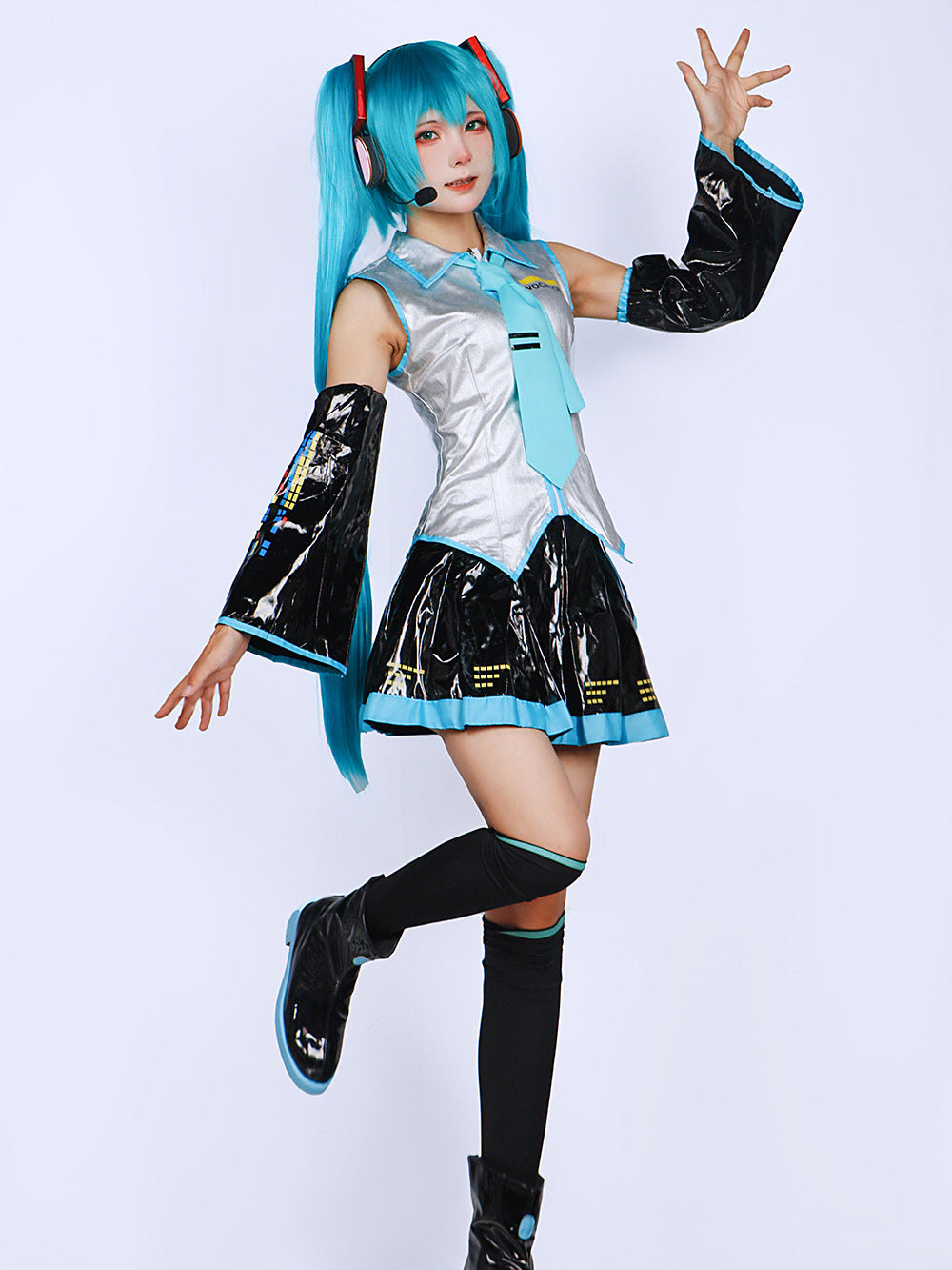 Hatsune Miku School Uniform Dress Costume Set