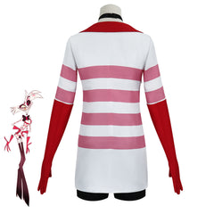 Hazbin Hotel Angel Dust Cosplay Costume Set