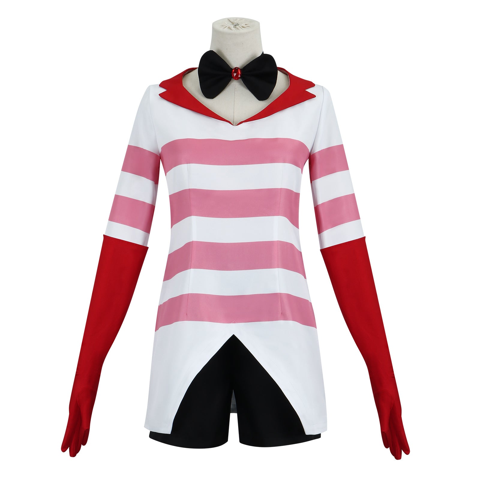 Hazbin Hotel Angel Dust Cosplay Costume Set