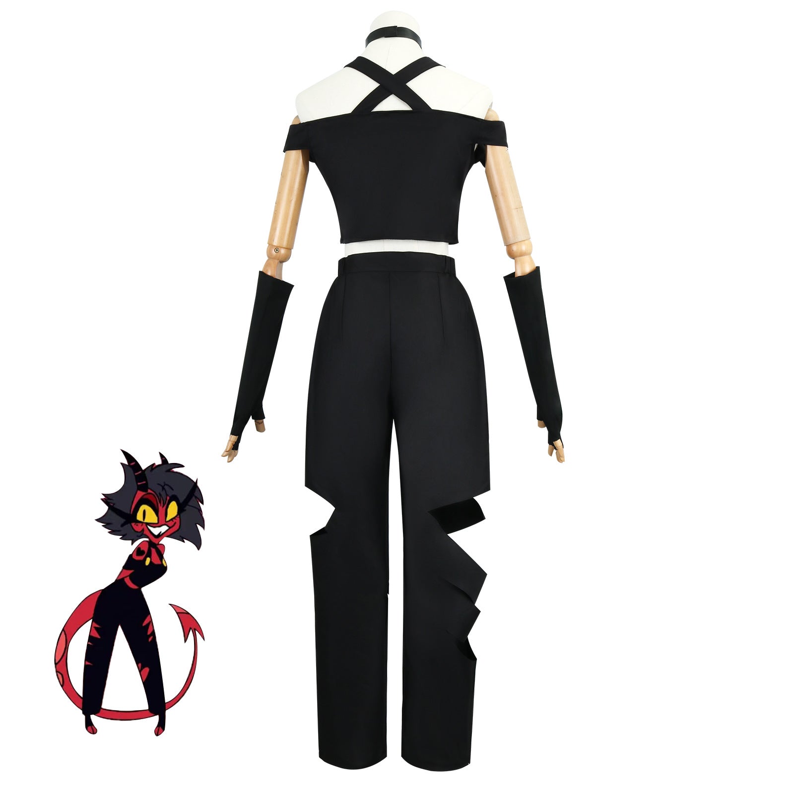 Hazbin Hotel Helluva Millie Cosplay Costume Set
