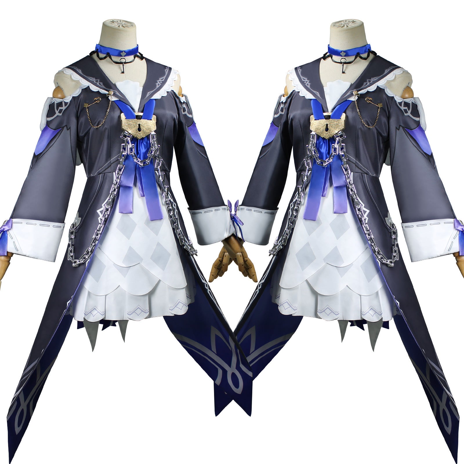 Game Aetherium Wars: Herta Cosplay Costume Set