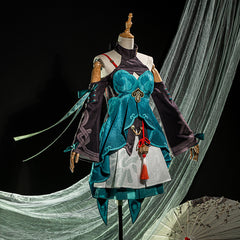 Honkai: Star Rail Qingque Cosplay Costume Anime Game Outfit