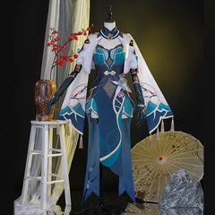 Honkai: Star Rail Ruan Mei Cosplay Costumes Full Set Chinese Cheongsam