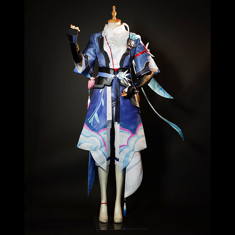 Honkai: Star Rail Yanqing Cosplay Costume Full Set Game Anime Outfit