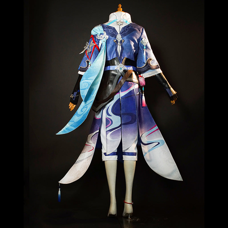 Honkai: Star Rail Yanqing Cosplay Costume Full Set Game Anime Outfit