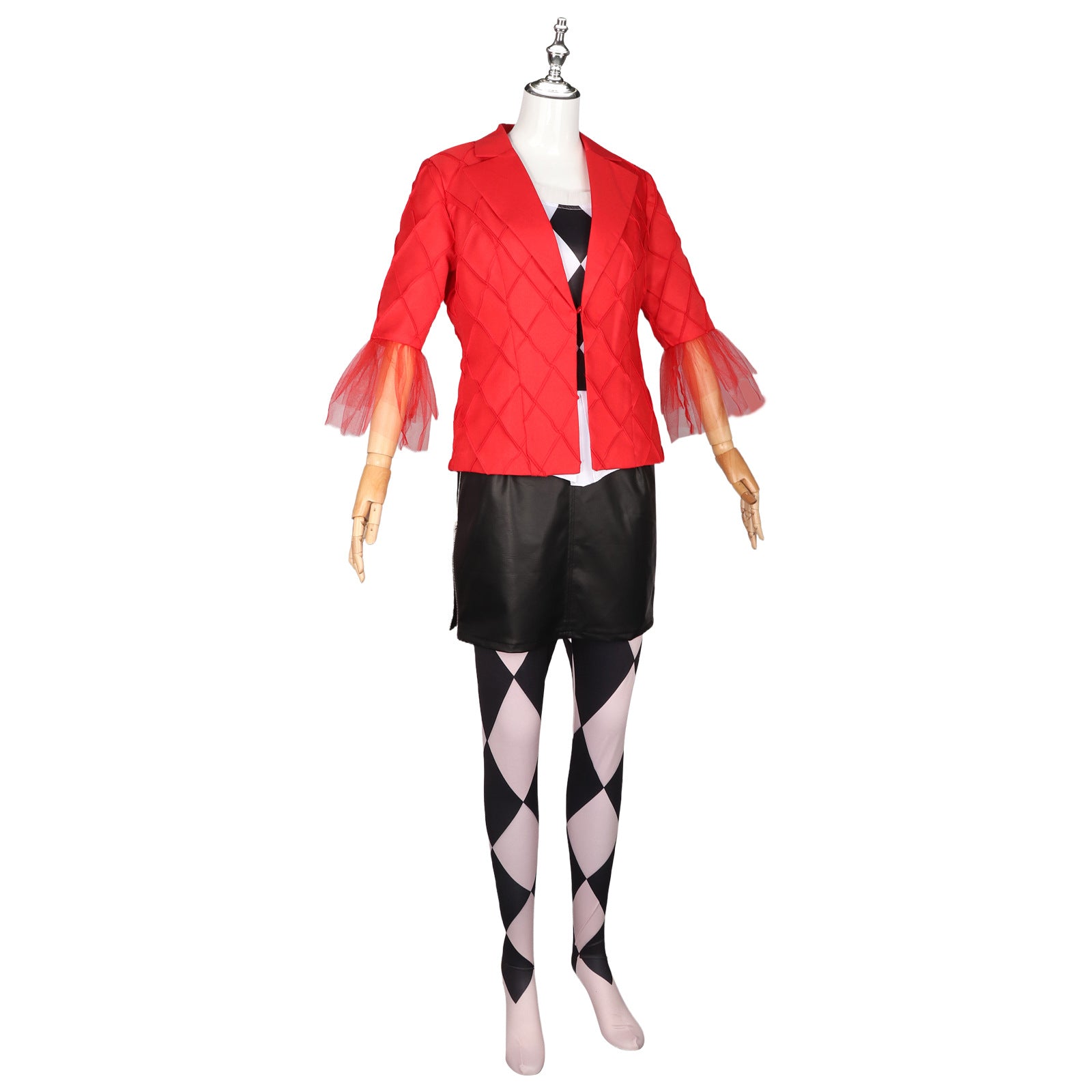 Joker Harley Quinn Cosplay Costume Set