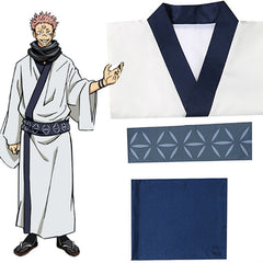 Jujutsu Kaisen Ryomen Sukuna Cosplay Clothing Japanese Kimono