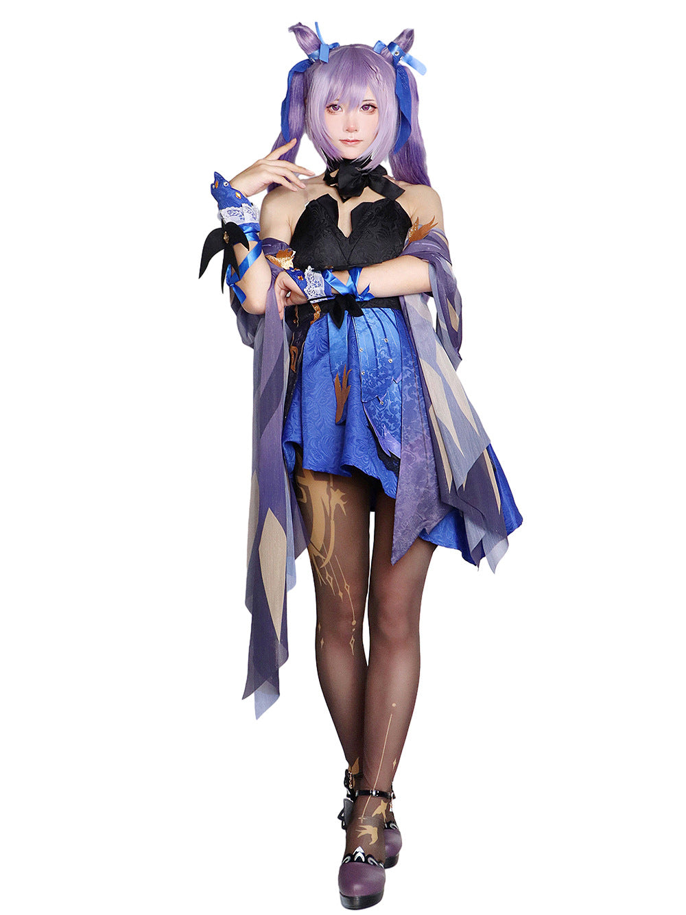 Genshin Impact Keqing Costume Set