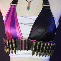 LOL League of Legends Jinx Silk Storming Loli Cosplay Clothing Game Anime Costumes Full Set