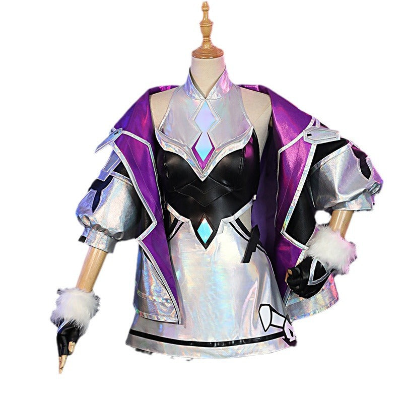 LOL League of Legends Illusory Spirit Warriors Miss Fortune Complete Cosplay Costume