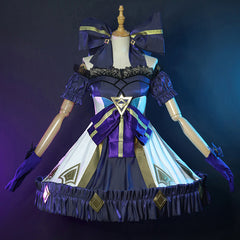 LOL League of Legends Lingrova Gwen Cosplay Costume Dress Full Set