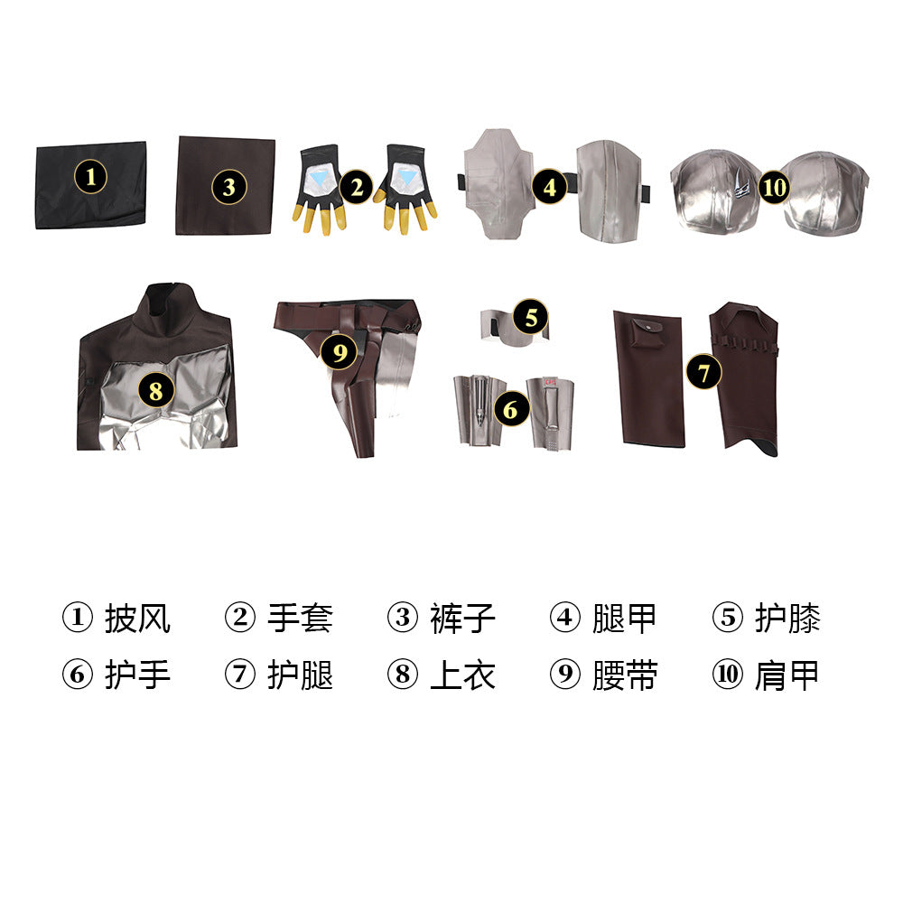 Mandalorian Season 3 Mandalorian Cosplay Costume Set
