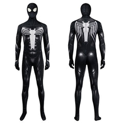 Marvel Spider-Man 2 Venom Cosplay Suit Printed Tights Headwear Suit Superhero Costume Male