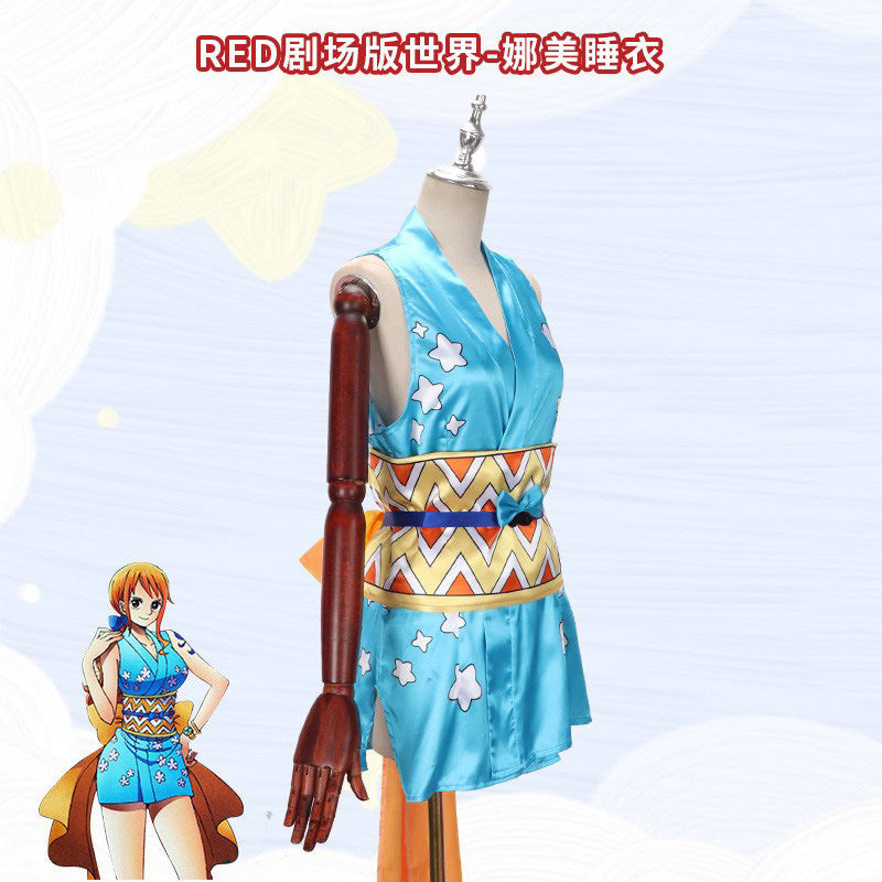 One Piece Nami Sexy Cosplay Costume Set