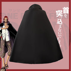 One Piece Shanks Cosplay Clothing Shirt Jacket Costume Complete Set