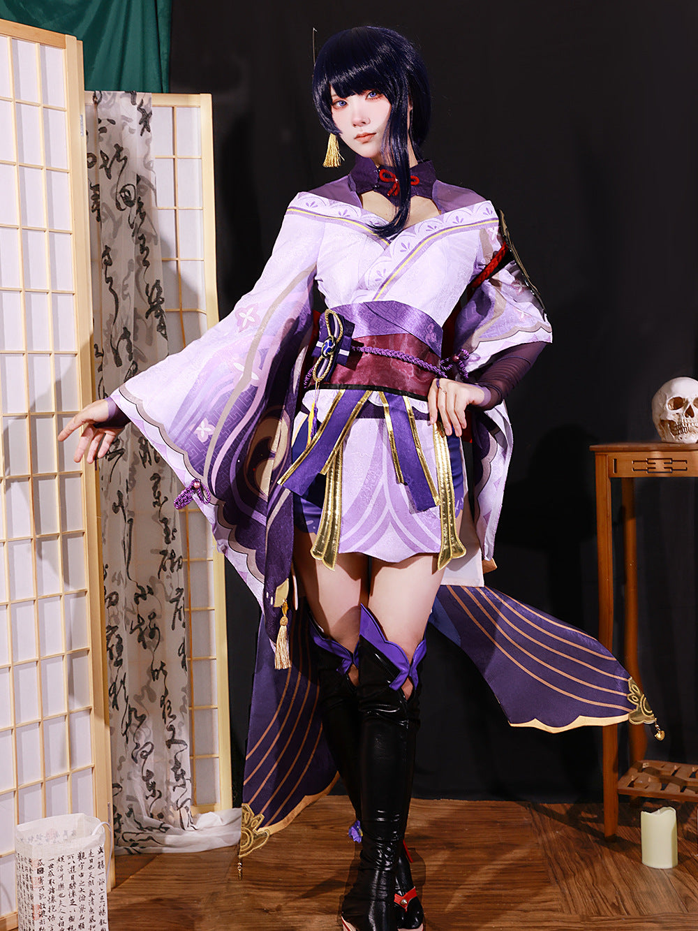 Genshin Impact Raiden Shogun Costume Set
