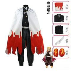 Demon Slayer Rengoku Kyoujurou Cosplay Costume Set