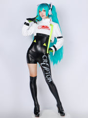 Hatsune Miku Racing Suit Costume Set