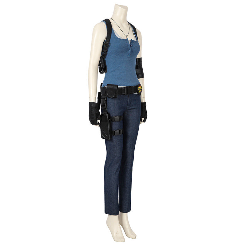 Resident Evil 3 Remake Jill Valentine Cosplay Costume Game Set