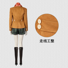 Resident Evil 4 Remake Ashley Graham Cosplay Costume Full Set