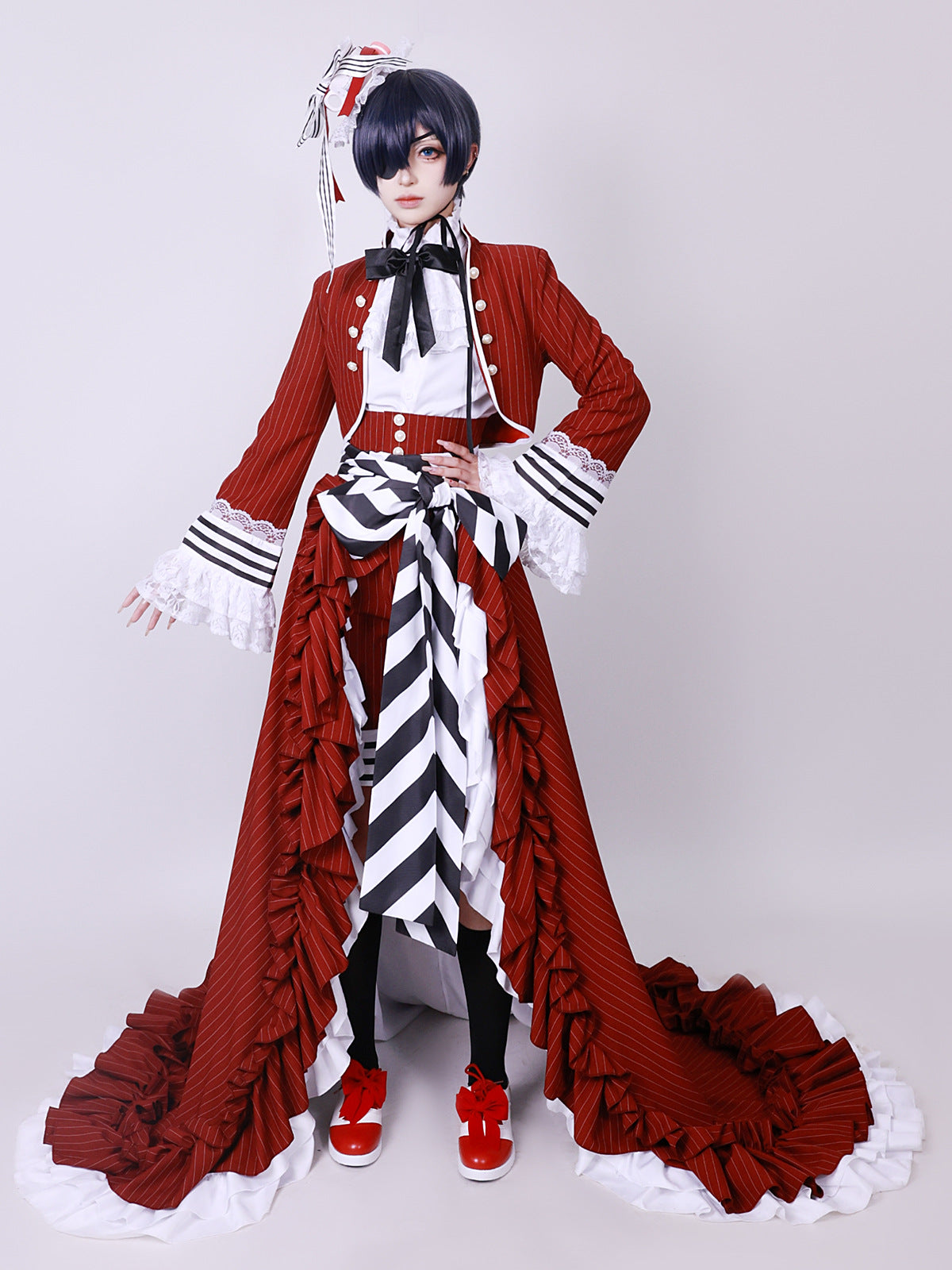 Black Butler Sebastian Michaelis Costume Set
