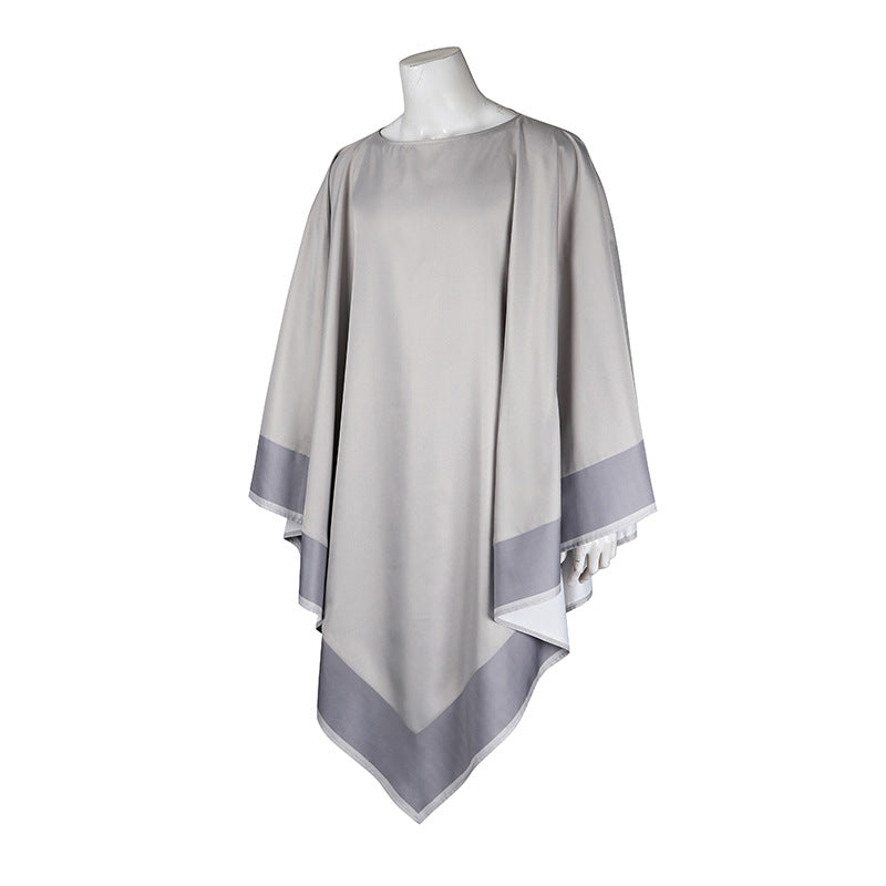 Movie Star Wars Episode 1-The Phantom Menace: Qui-Gon Jinn Cosplay Costume Robe Cloak