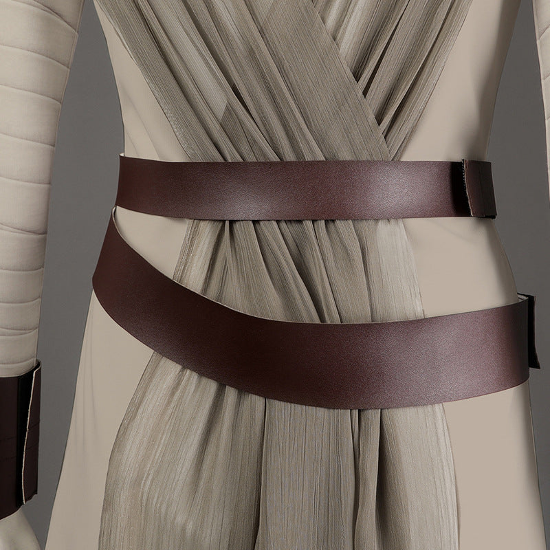 Film Star Wars: The Force Awakens Rey Cosplay Costume Set