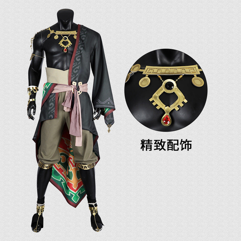 The Legend of Zelda: Tears of the Kingdom Ganondorf Cosplay Suit Anime Game Outfit