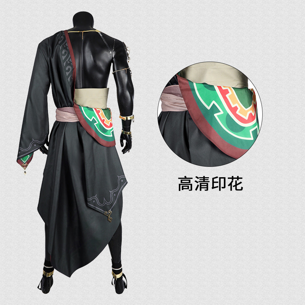 The Legend of Zelda: Tears of the Kingdom Ganondorf Cosplay Suit Anime Game Outfit