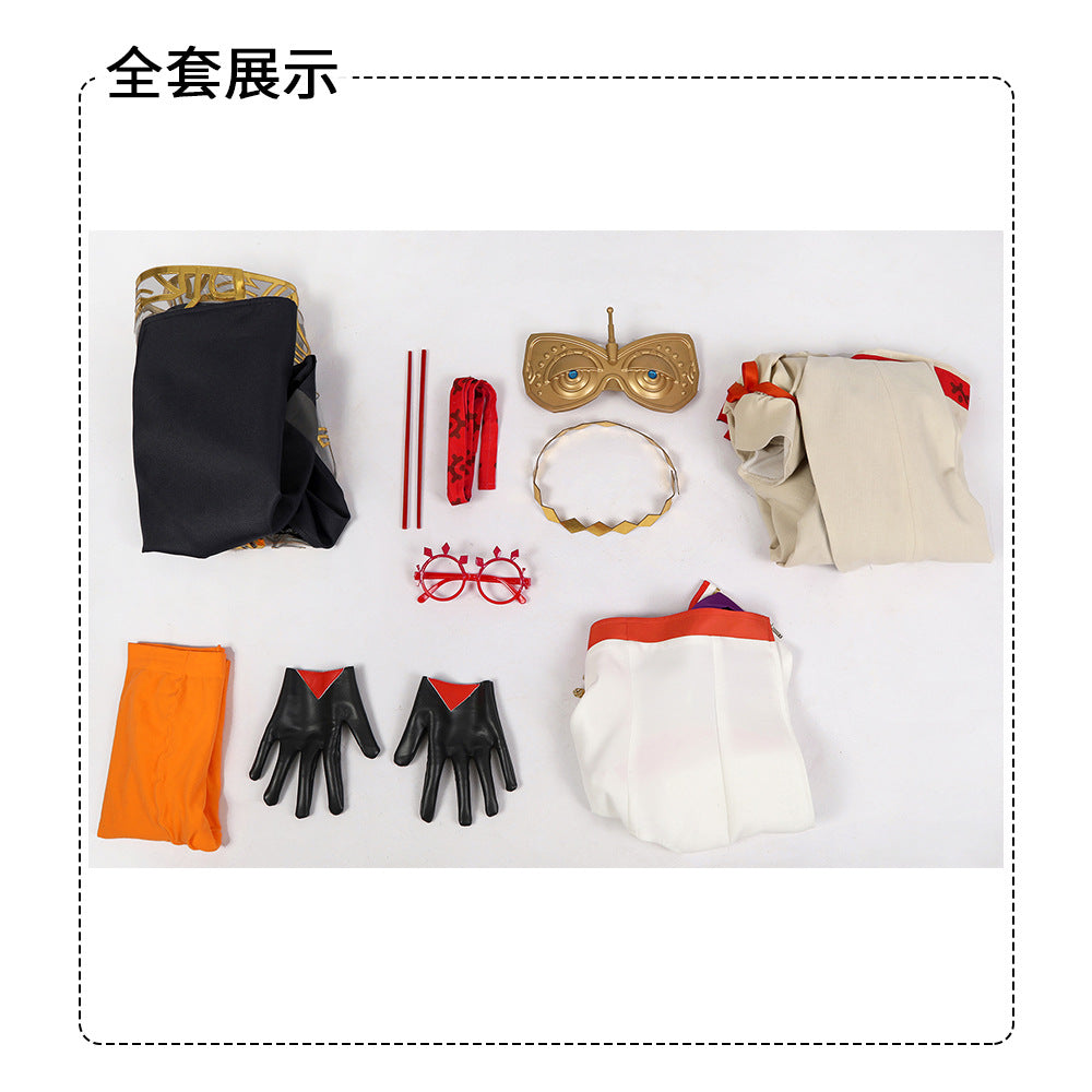 The Legend of Zelda Tears of the Kingdom Purah Cosplay Costume Set