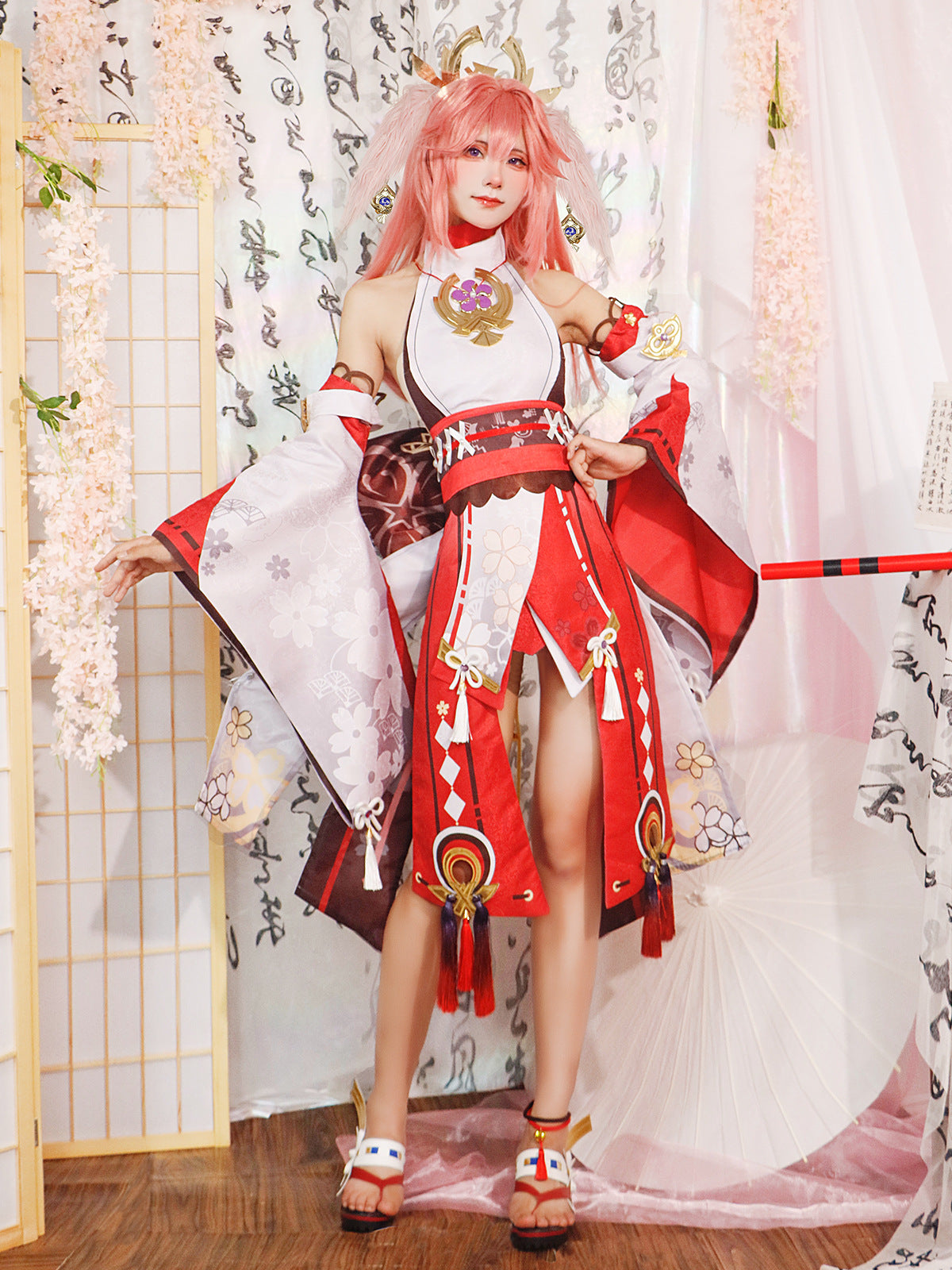 Genshin Impact Yae Miko Costume Set