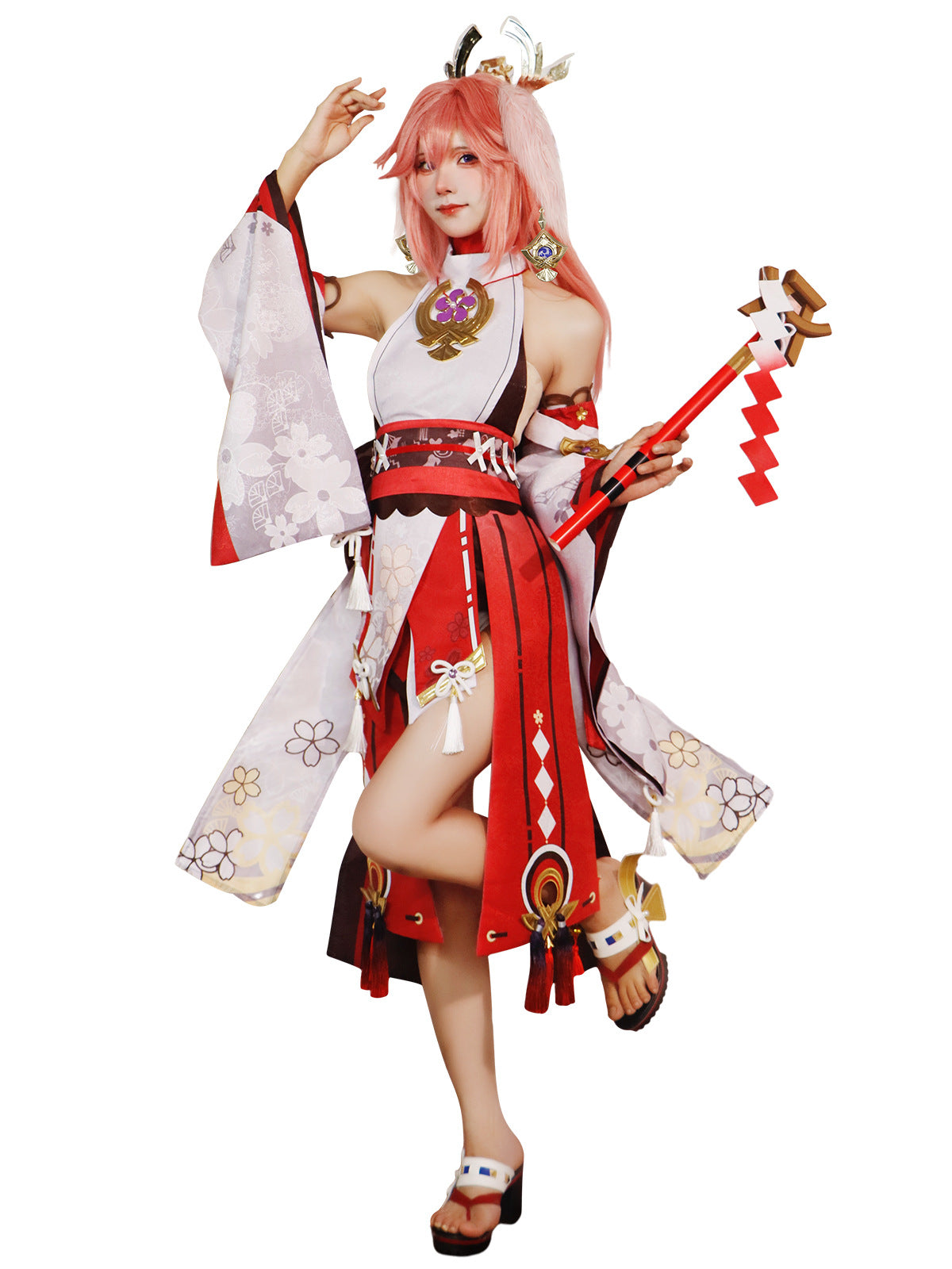 Genshin Impact Yae Miko Costume Set