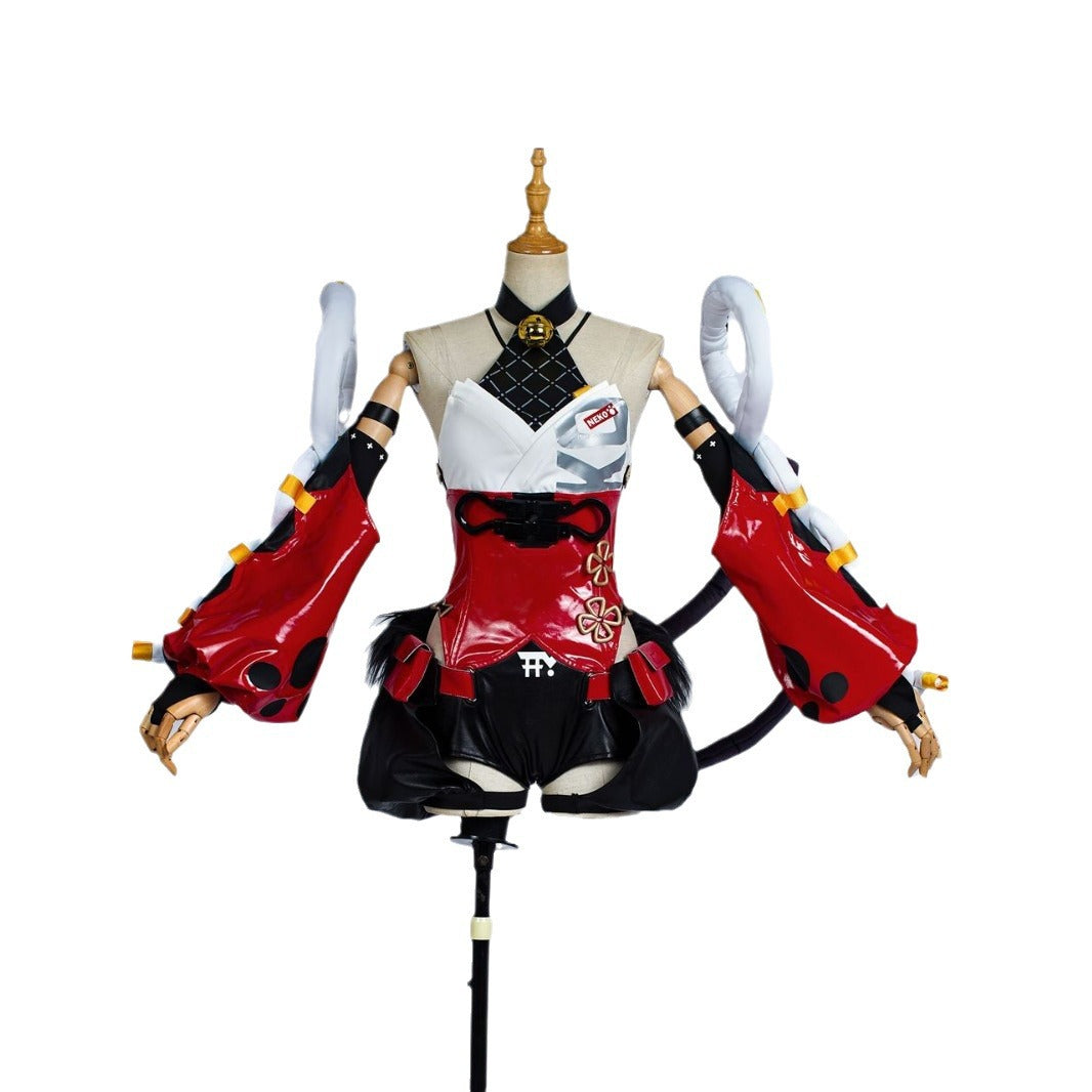 Zenless Zone Zero Mana Nekomiya Cosplay Costumes Full Set Game Anime Outfits