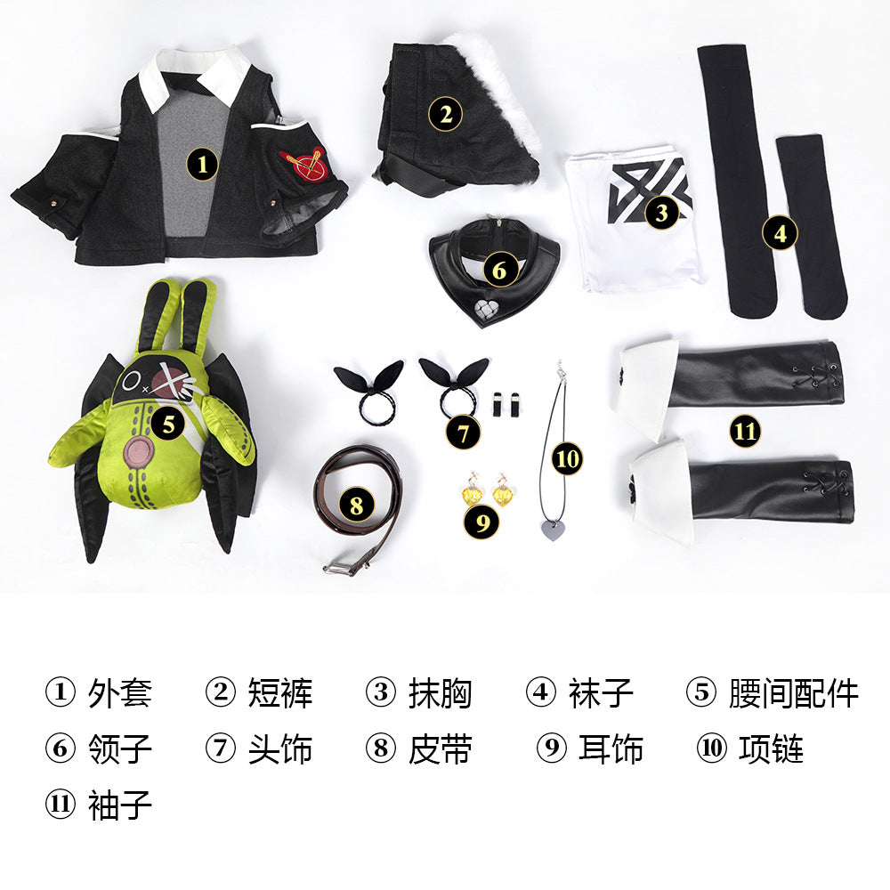 Zenless Zone Zero Nicole Demara Cosplay Game Anime Costume Full Set