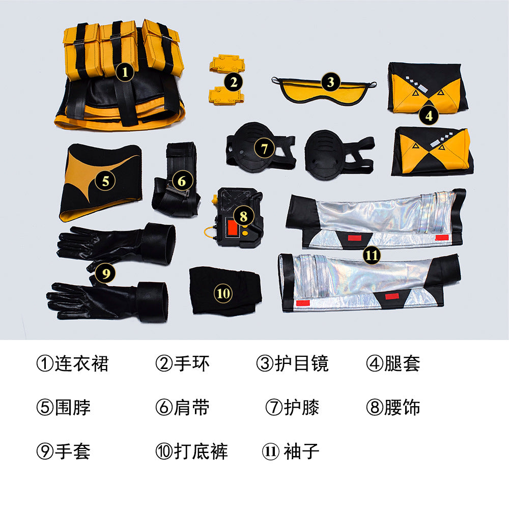 Zenless Zone Zero Soldier 11 Cosplay Costumes Full Set Game Anime Costumes
