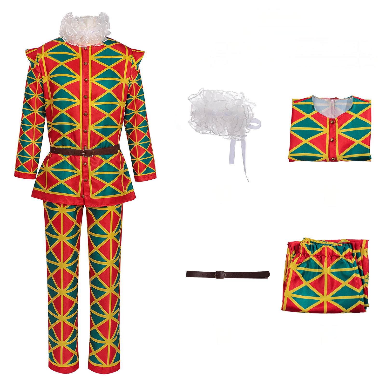 Zirkus-Paar-Kostüm – Clown-Duo für Halloween, UNISEX