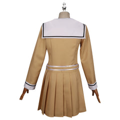 Toyama Kasumi BanG Dream Pinkes Schuluniform Set Cosplay Kostuem Damen