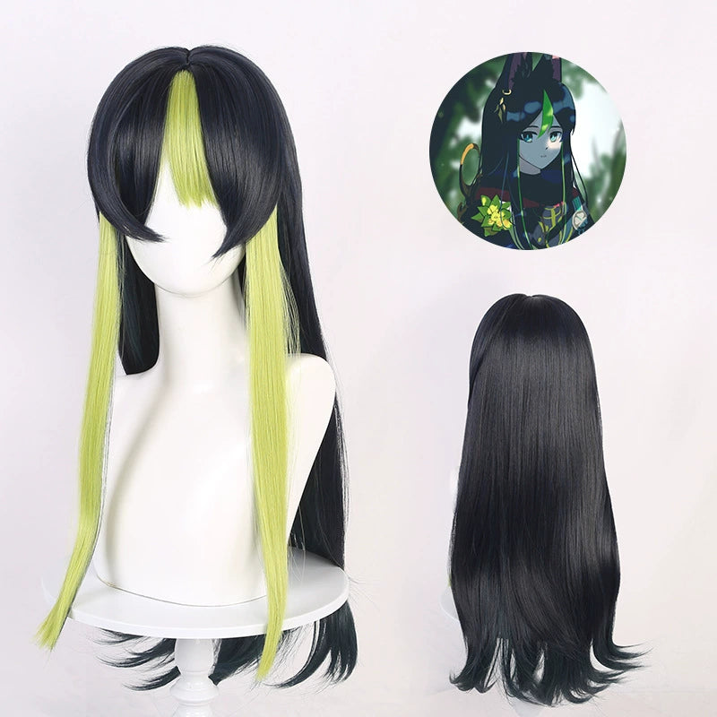 Tighnari Cosplay Peruecke Damen